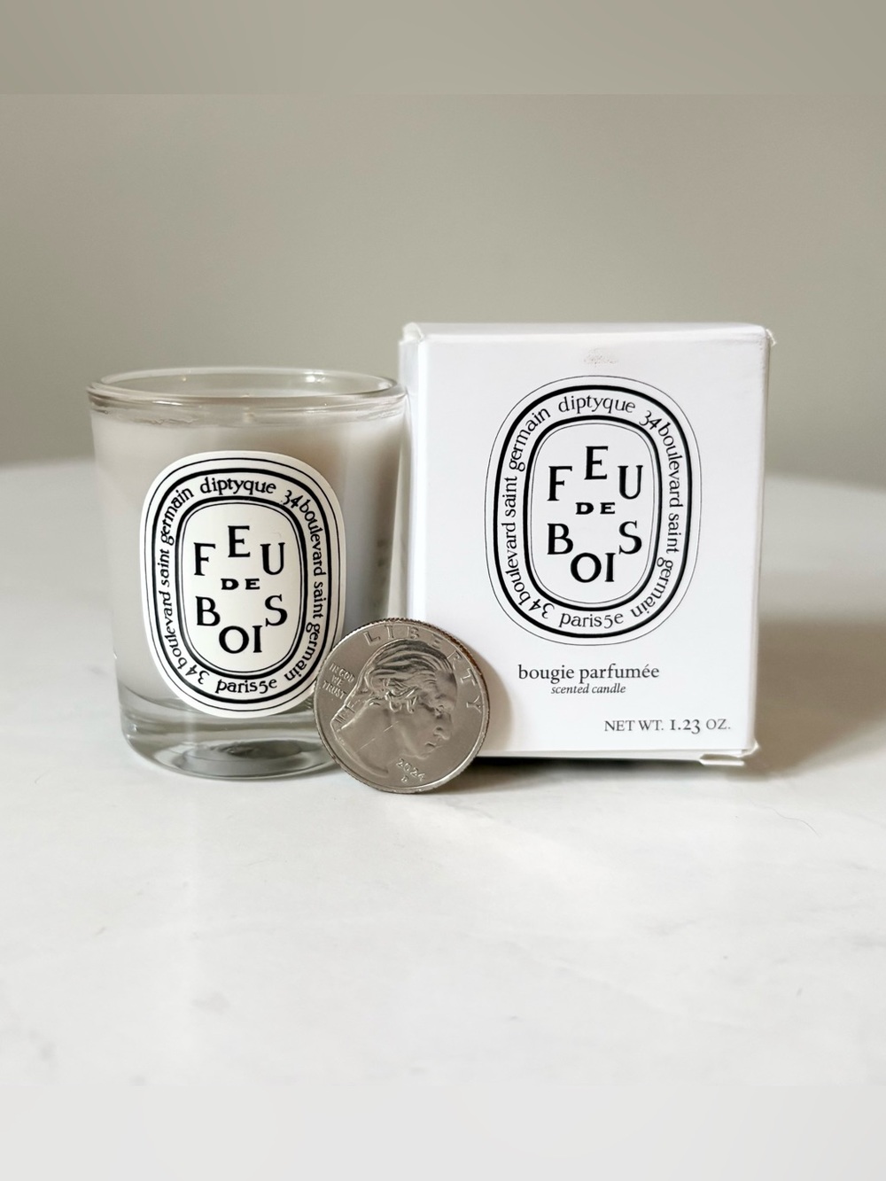 diptyque Feu de Bois Mini Candle 1.2 oz